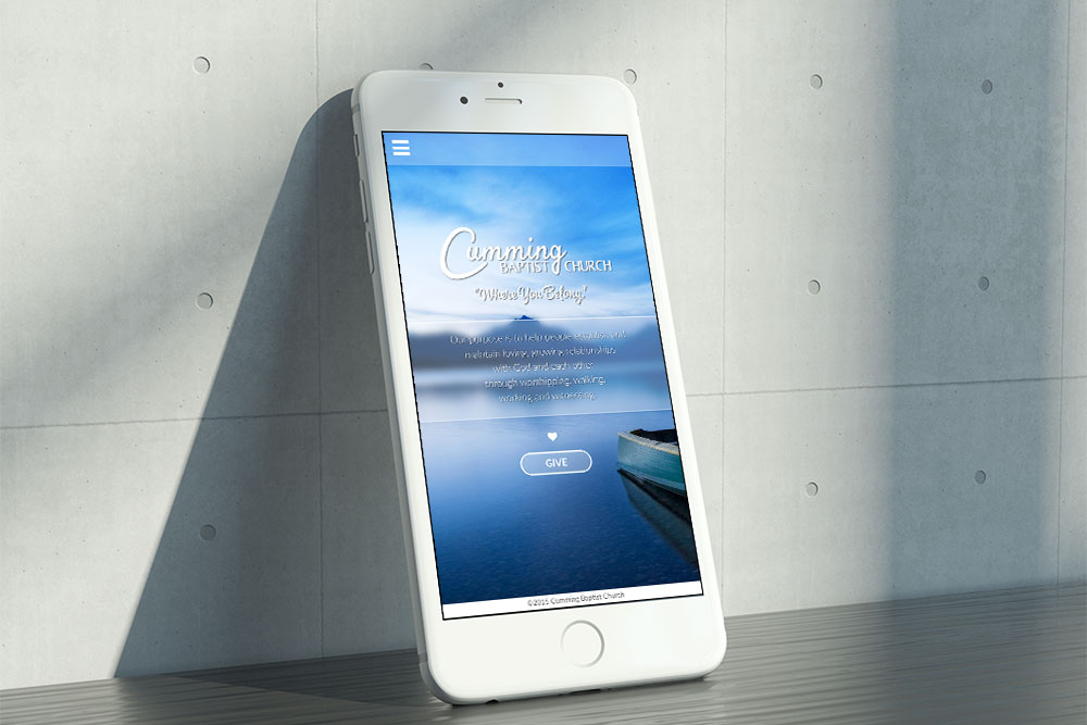 Cumming Baptist Church Mobile App